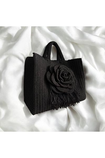 Charme Elegant Hand Knitted Women's Bag