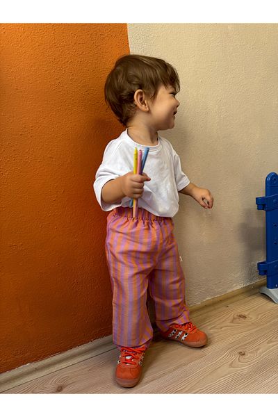 BabyDia Striped Pants
