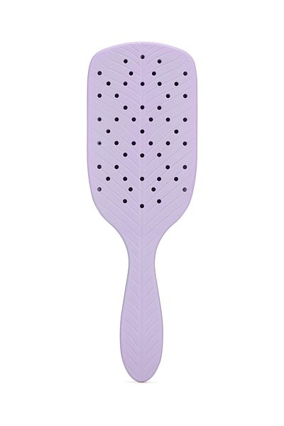 Wet Brush Go Green Paddle Detangler Wide Hair Brush for Thick Strands Hair Lilac