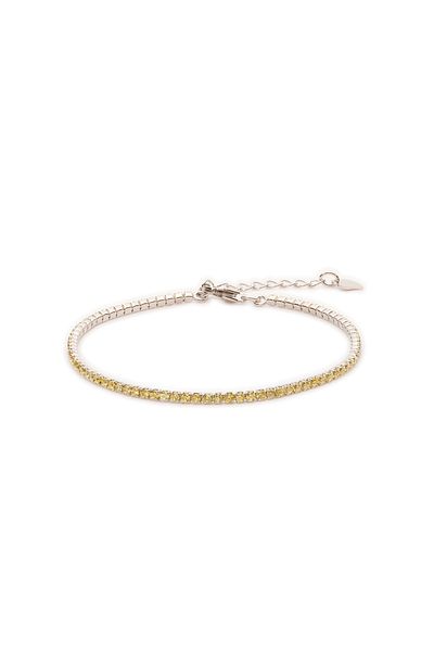 ElectraStore Lolita Silver Tennis Bracelet Set
