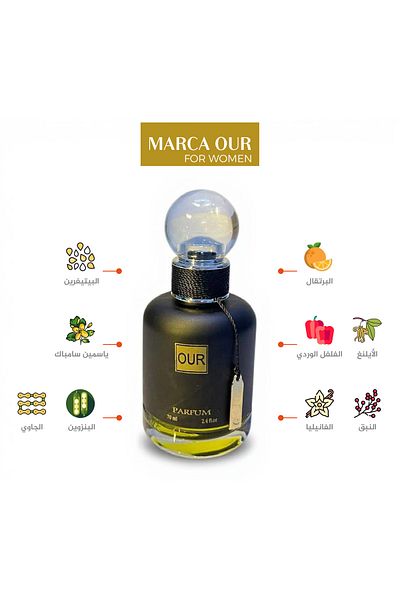 MR MARACA MARACA OUR Women Perfume -Bitter Orange, Petitgrain, Heart Jasmine, Ylang Ylang and Pink Pepper 70ml