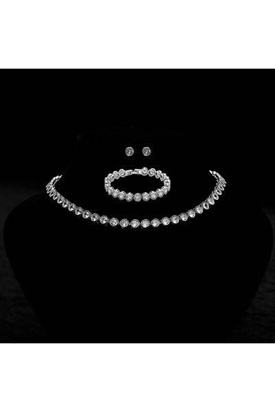 ElectraStore Tennis Splendor Silver Set