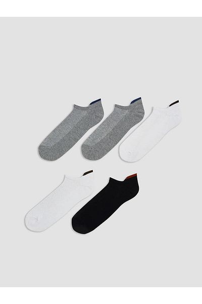 LC Waikiki LCW ACCESSORIES Ανδρικές κάλτσες αθλητικών παπουτσιών 5 συσκευασιών (S5)