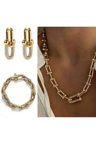 ElectraStore Tiffany Look Jewelry Set