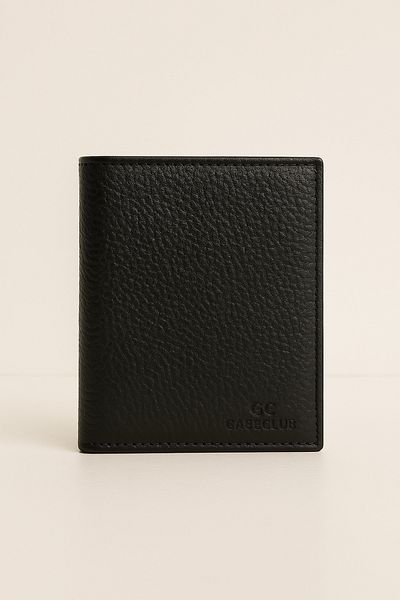 Çantacım Genuine Leather Wallet Men Black