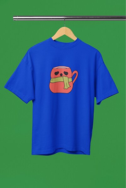 ArtYus TRIOCĂ CU MÂNĂ SCURTĂ CU GÂRĂ ROTUNDĂ IMPRIMATĂ BALKABAĞI KUPAM PENTRU...