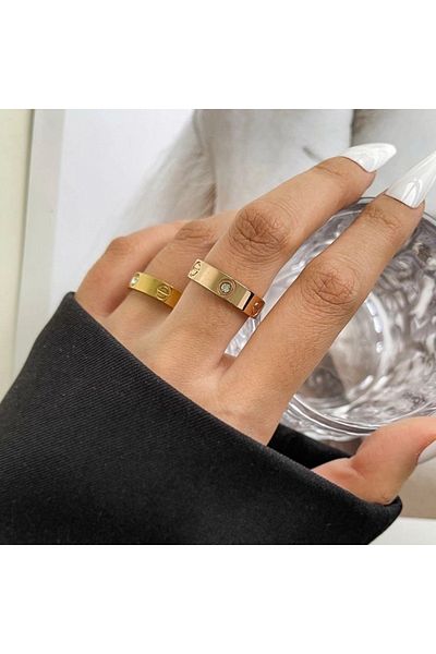 ElectraStore Inel Love Diamond Look