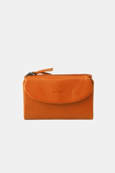 Grande Genuine Leather Women's Wallet Orange 2813
