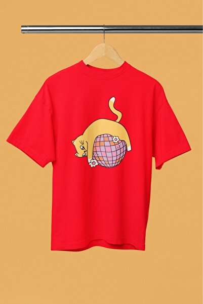 ArtYus ΑΝΔΡΙΚΟ/ΓΥΝΑΙΚΕΙΟ T-SHIRT CAT8 με στάμπα με στρογγυλή λαιμόκοψη και κο...
