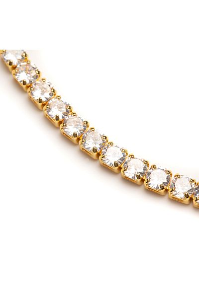 ElectraStore Gold Tennis Choker