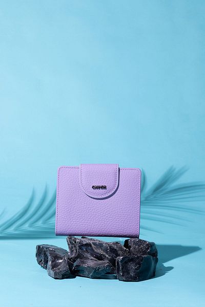 Grande Genuine Leather Women's Wallet Lilac 2818