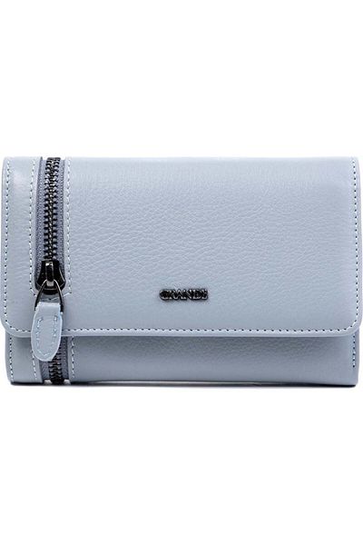 Grande Genuine Leather Women's Wallet Ice Blue 2639