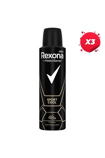 Rexona X3 - ANTIPERSPIRANT DEO 150ML MEN SPORT COOL