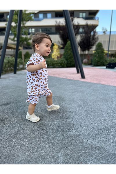 BabyDia Combed Cotton Shorts Set