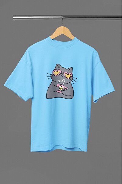 ArtYus ΑΝΔΡΙΚΟ/ΓΥΝΑΙΚΕΙΟ T-SHIRT CAT9 με στάμπα με στρογγυλή λαιμόκοψη και κο...
