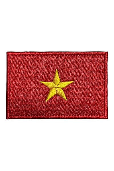 Ex Patch Patch broderie steagul Vietnamului - 8x5 cm