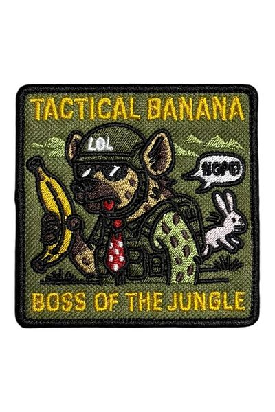 Ex Patch Patch tactic Banana Hyenas - 8x8 cm