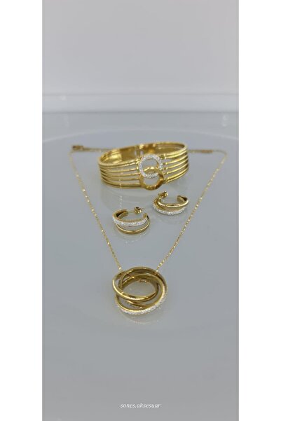 SONES Sonsuz Bağlantı 60 cm Çelik Takı Seti