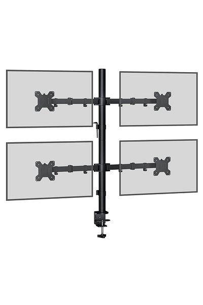BONTEC 4 monitor stand, Bontec, 13-27 inch, flexible, articulated, 10 kg maximum per arm, steel