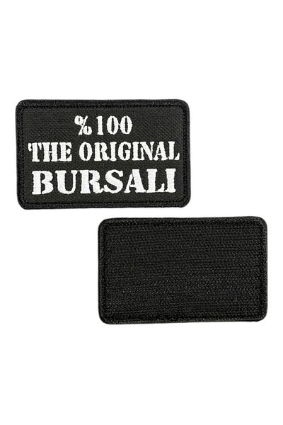 Ex Patch Patchul de broderie scrisă originală Bursa - 8x5 cm