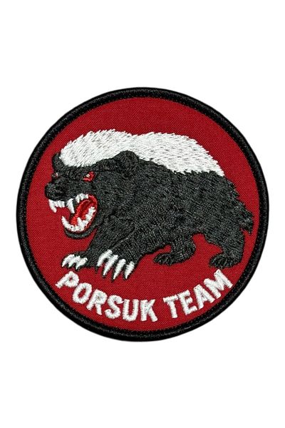Ex Patch Porsuk Team Broderie Patch Veil - 8 cm