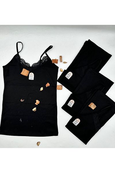 KOTA Ribbed Undershirt with Report 1 Piece