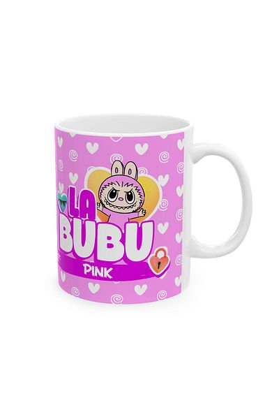 3D Brothers Labubu Mug – Whimsical Character Art | Ceramic 325 ml