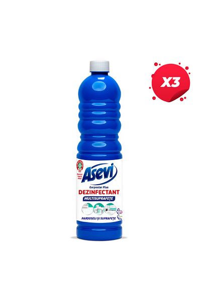 ASEVI X3 - SOLUTIE DEZINFECTANTA MULTISUPRAFETE 1L