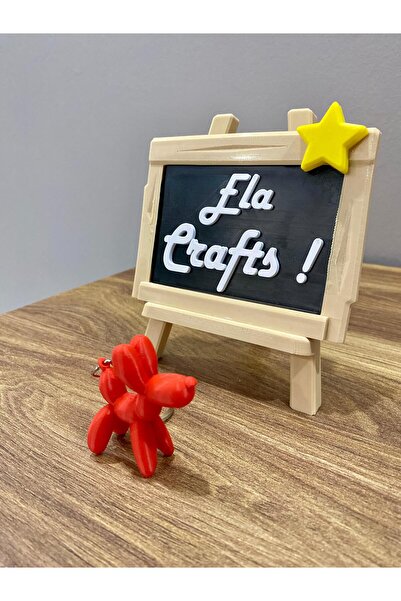 Ela Crafts سلسلة مفاتيح على شكل كلب بالون ثلاثي الأبعاد |   سلسلة مفاتيح بتصميم يدوي لطيف وملون