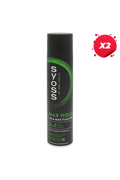 Syoss X2 - FIXATIVE PER 300ML MAX HOLD