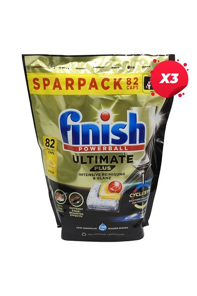 Finish X3 - DETERGENT VASE CAPSULE 82BUC ULTIMATE PLUS ALL IN 1 CITRUS