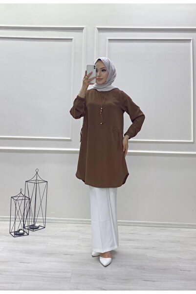 moda acar Ayrobin fabric tunic