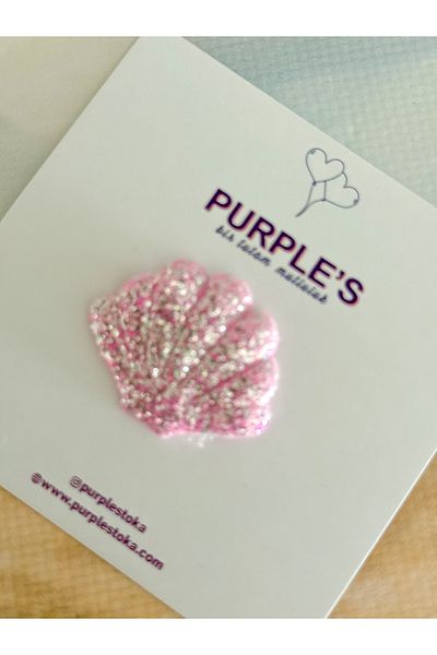PURPLE'S BİR TUTAM MUTLULUK Mini Oyster Little Hair Baby Buckle Pieces