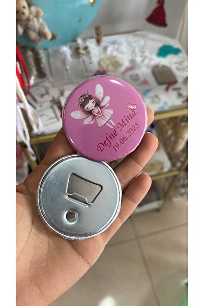 arl etiket tasarım dijital baskı merkezi Açacaklı Magne Buton Rozet Yenidoğan...