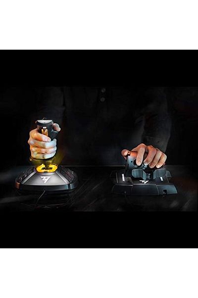STOREMAX Muartshop T16000M Fcs Hotas - Flight Controller System with Joystick and Throttle Pedal, H.E.A.R.T Hal