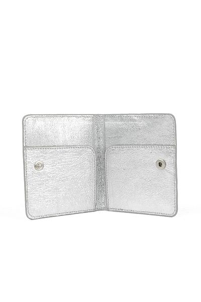 Ziya , Genuine Leather Card Holder 1539852Z01 Silver