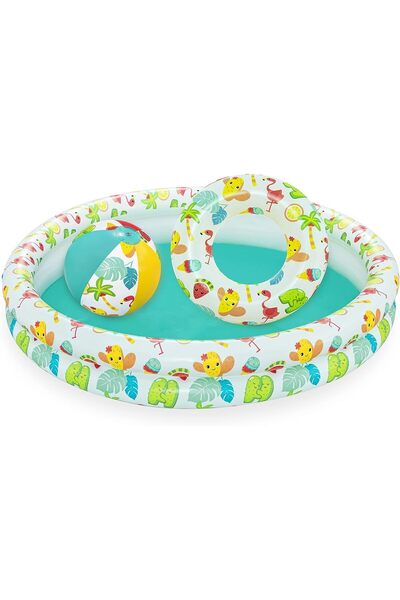 STOREMAX Sellbuyst Children's Pool Set, Water Friends, Diameter 122 X 20 cm Trendy 266450