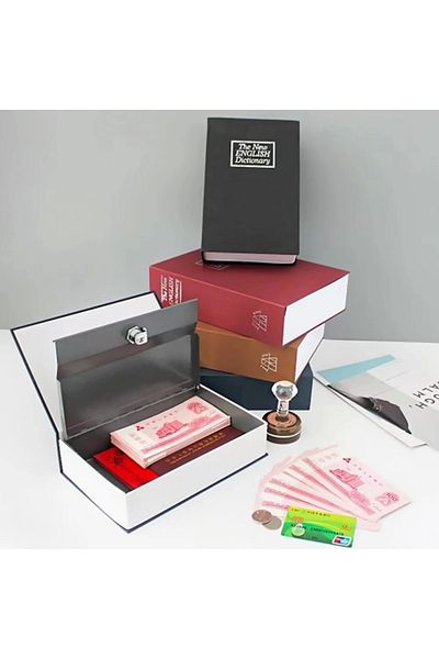NEZADE STORE Book Safe Piggy Bank