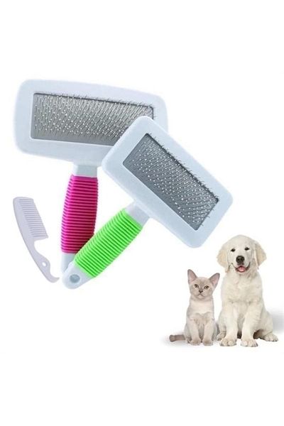 PRATİKOBA Bfs Cat Dog Wire Small Size Hair Grooming Kit Pet Combing Brush