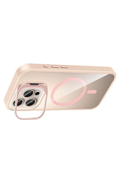 GRABONO iPhone 14 Pro Max Case Lens Protection Hard Tpu+Pc Transparent Can Be Used as a Gift and Stand