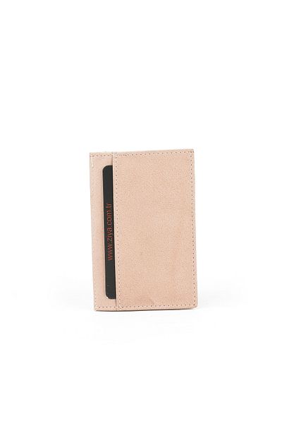 Ziya , Unisex Γνήσιο Δερμάτινο Θήκη Κάρτας 1539852Z03 Πούδρα