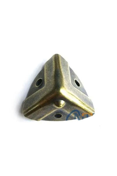 NEZADE STORE Decorative, Box, Chest Corner - 35x22 Mm, Small, Antique, 100 Pieces