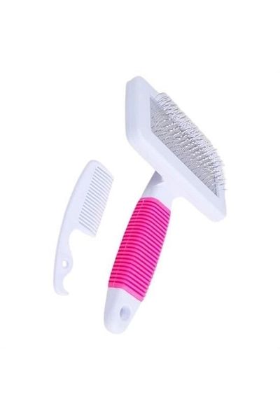 PRATİKOBA Bfs Cat Dog Wire Small Size Hair Grooming Kit Pet Combing Brush