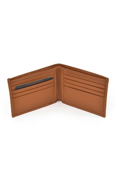 Ziya , Men's Genuine Leather Wallet 1539852Z071 Tan