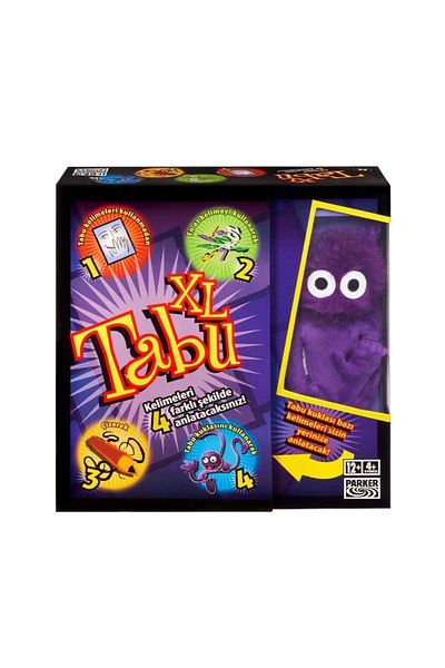 PRATİKOBA Bfs 04199 Hasbro Gaming - Taboo XL +12 Years