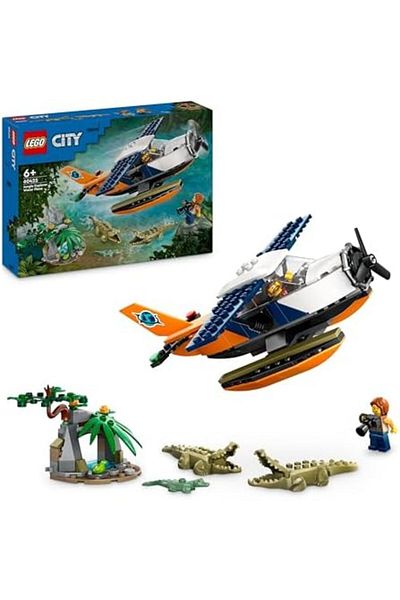 STOREMAX Muartshop City Forest Explorer's Seaplane 60425-6 for Children Aged 6 and Above Creative Vote