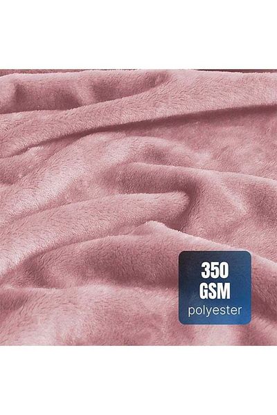 COOYA Pink King Size Fleece Blanket,Soft Lightweight Plush Microfiber,Cozy Fuzzy Luxury,108x90 Inches