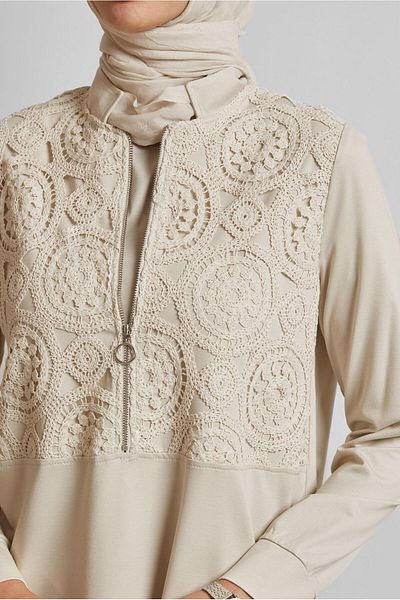 Alvina Embroidery Detail Tracksuit Tunic 45667