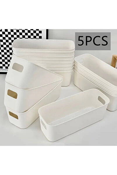 Choice 5pcs White 10pcs multifunctional storage box durable large-capacity de...