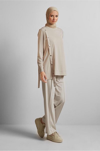 Alvina Eyelet Detail Tracksuit Tunic 45701